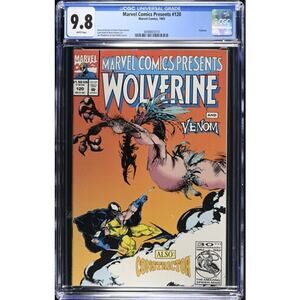 Marvel Comics Presents 120 CGC 9.8 Wolverine And Venom Sam Keith 865010
